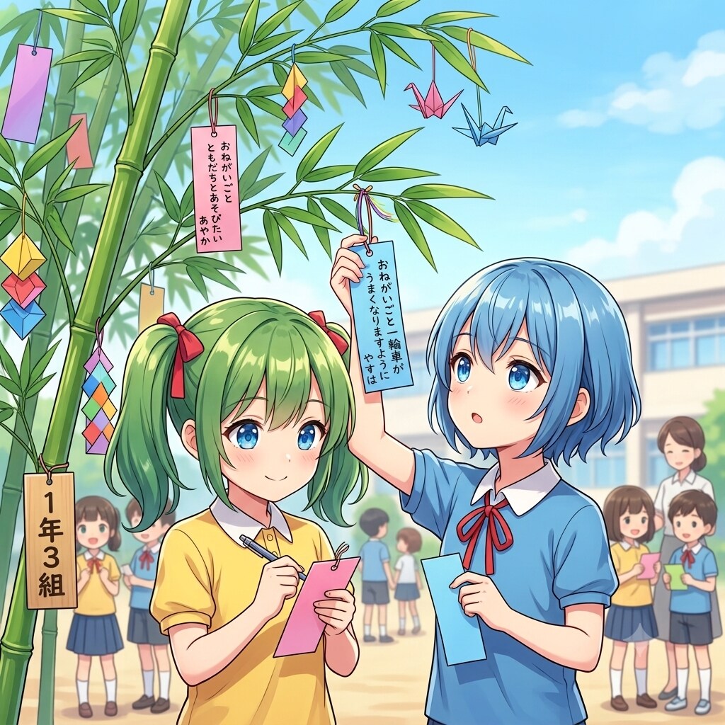 短冊にお願い
