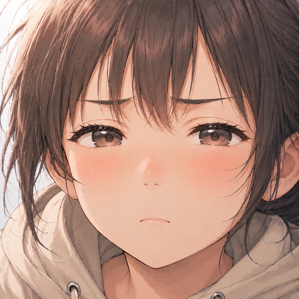 顔面どアップ