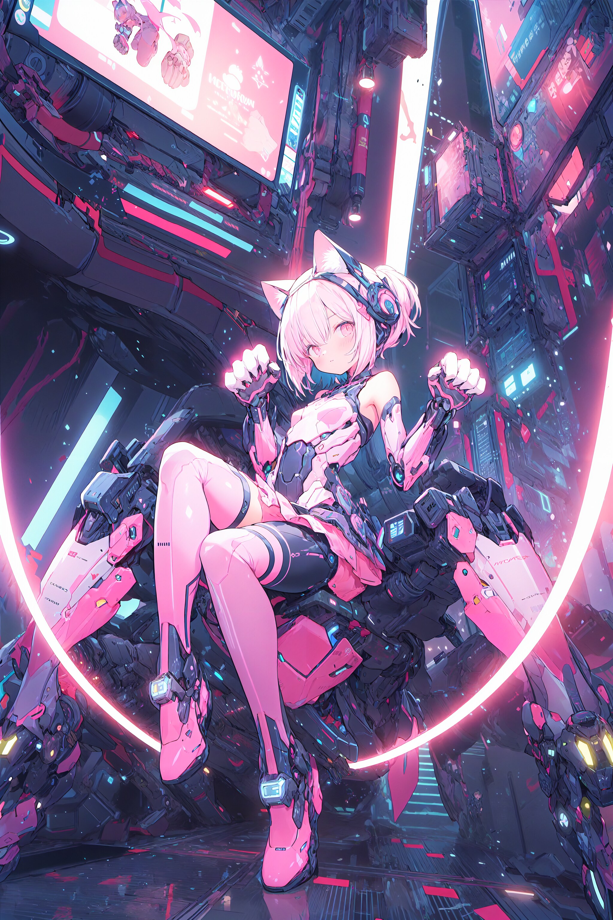 メカpaw pose