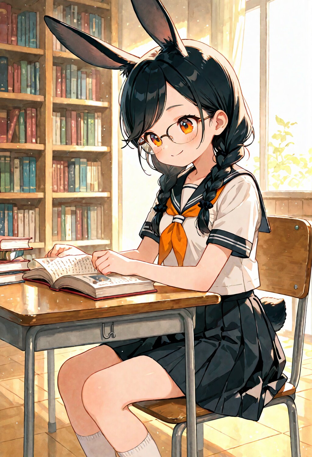 如月ちゃん ちゅーがくせい