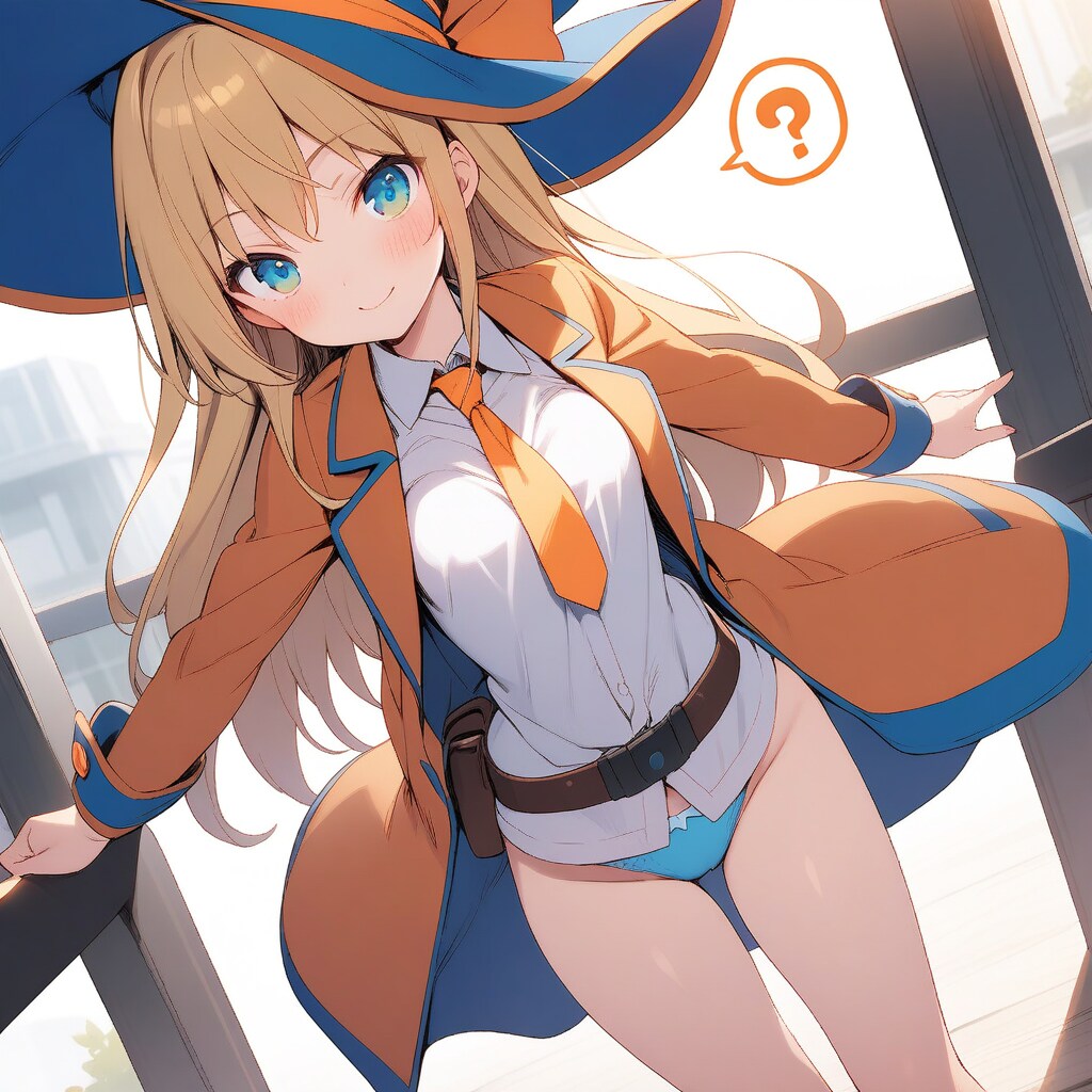 履き忘れた魔法少女さん