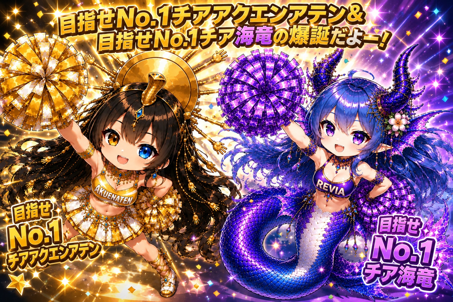 目指せNo.1チアアクエンアテン＆目指せNo.1チア海竜