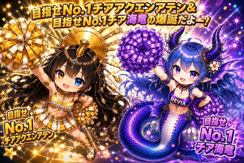 目指せNo.1チアアクエンアテン＆目指せNo.1チア海竜