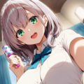 おねんねしましょうね～（白銀ノエル） 7枚目