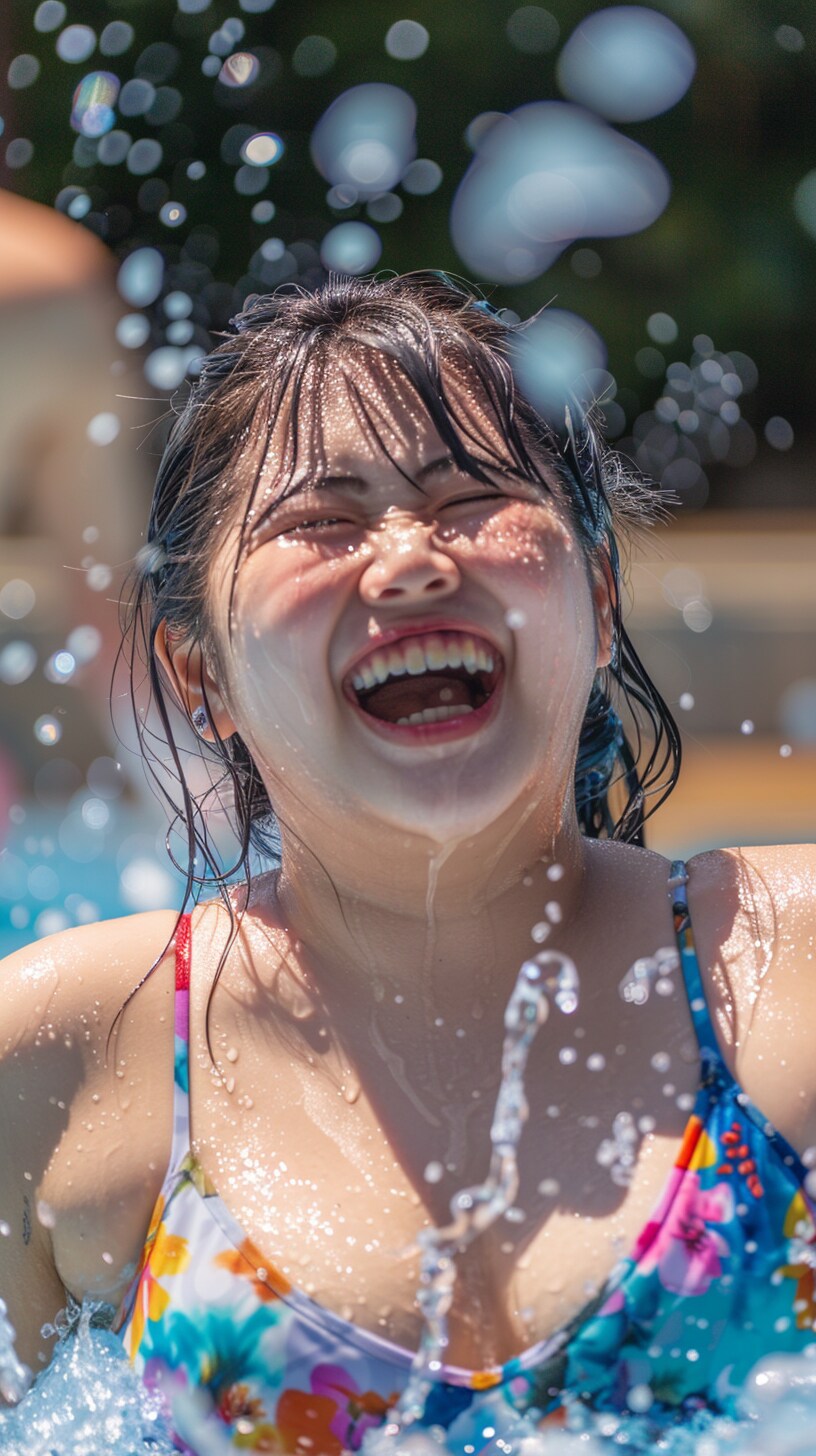 ぽっちゃり水着