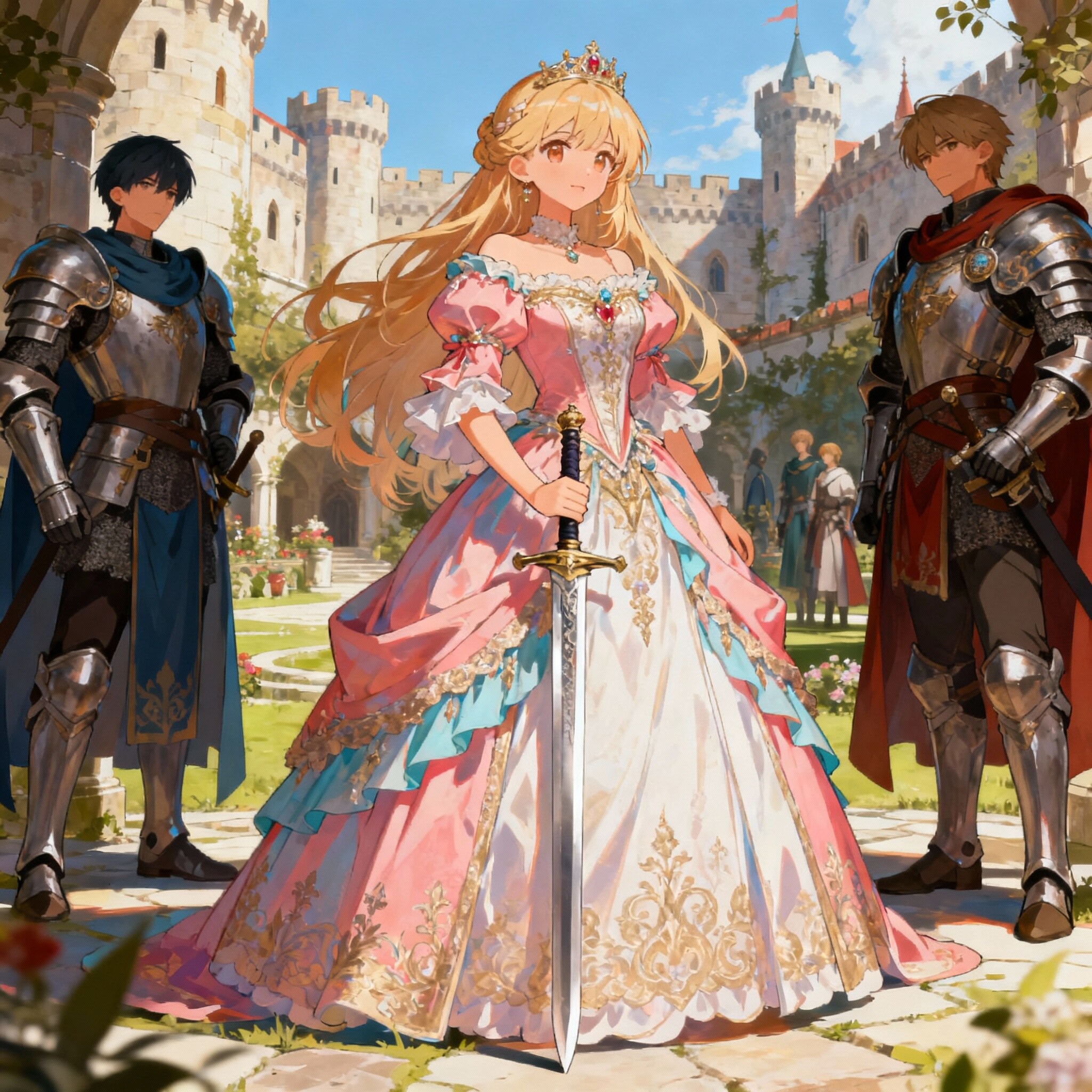 騎士姫の休日 | の人気AIイラスト・グラビア