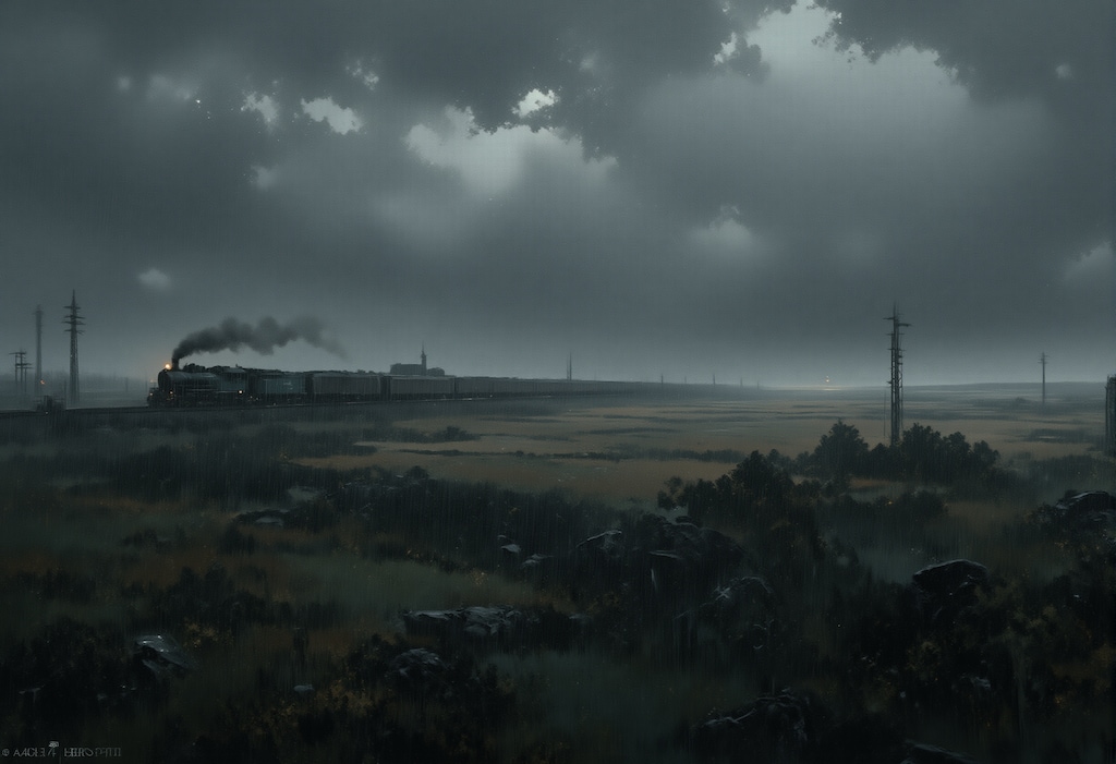 遥か先の列車の旅