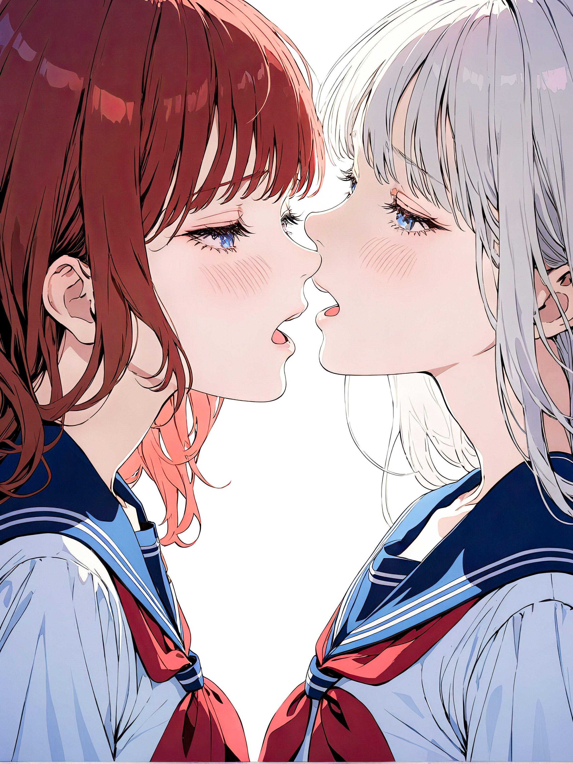 赤と白 | の人気AIイラスト・グラビア