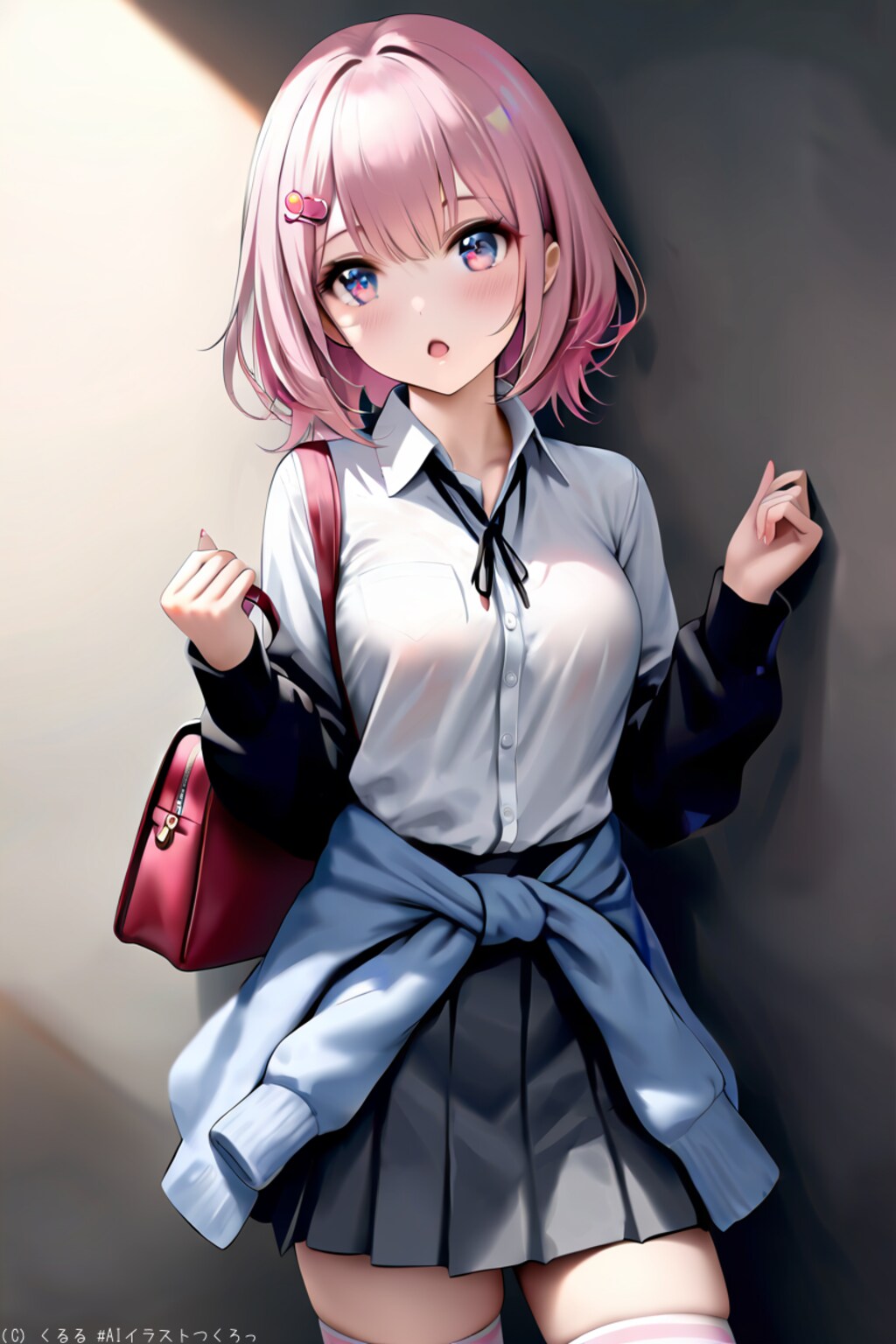 私がAIで《わたなれ》の【れな子】に似てるキャラ作れるわけないじゃん❗️ムリムリっ‼️