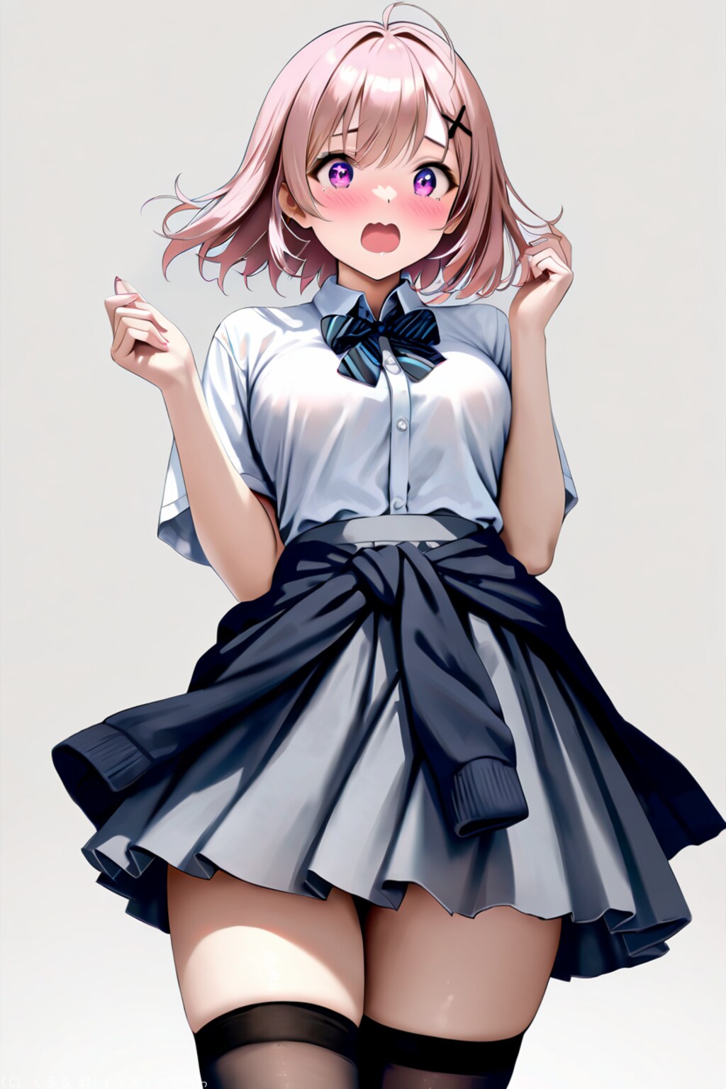 私がAIで《わたなれ》の【れな子】に似てるキャラ作れるわけないじゃん❗️ムリムリっ‼️