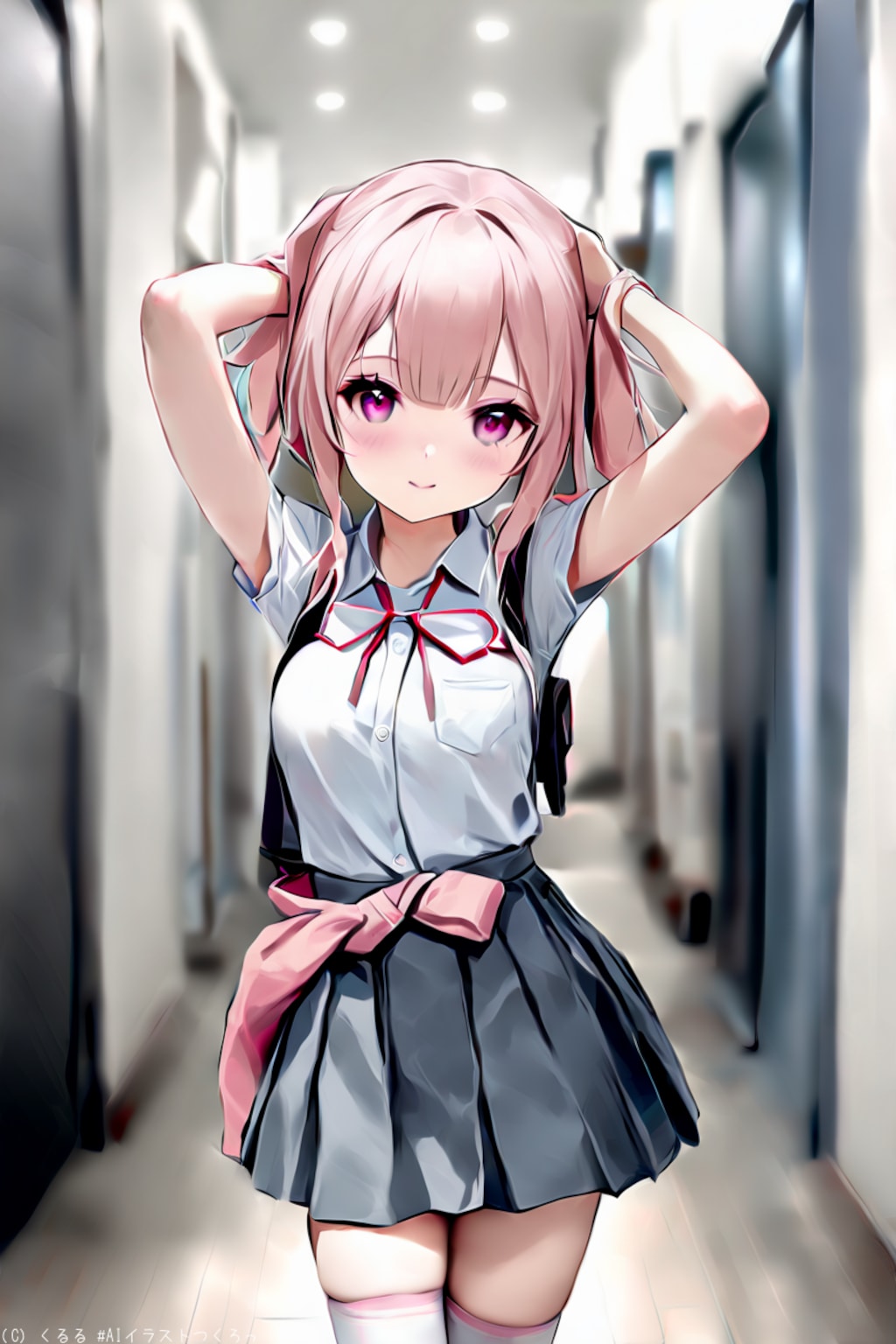 私がAIで《わたなれ》の【れな子】に似てるキャラ作れるわけないじゃん❗️ムリムリっ‼️