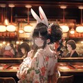 食事処の兎娘 2枚目