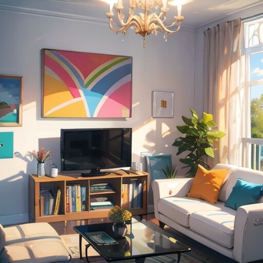 リビングルーム | の人気AIイラスト・グラビア