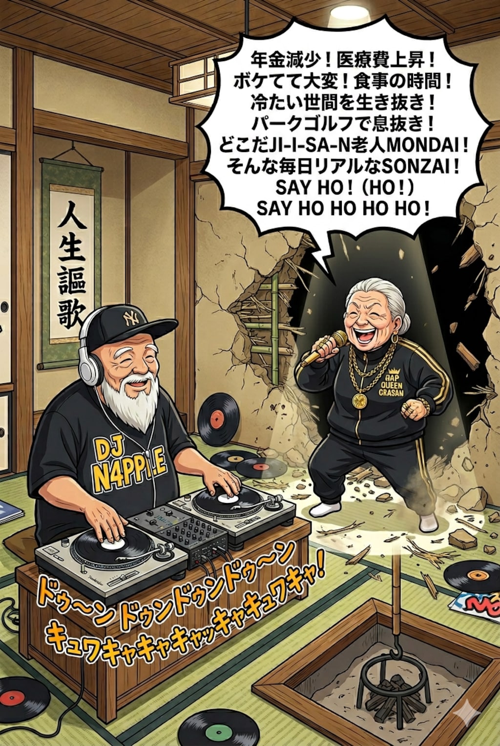 本物のヒップホップが、ここにあるのだ。