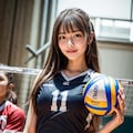 バレーボール女子 10枚目