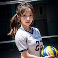 バレーボール女子 6枚目
