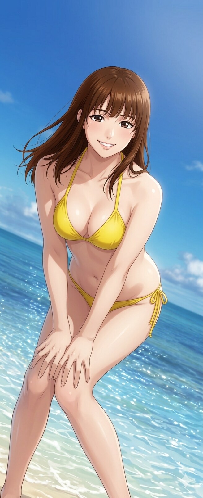 水着女性
