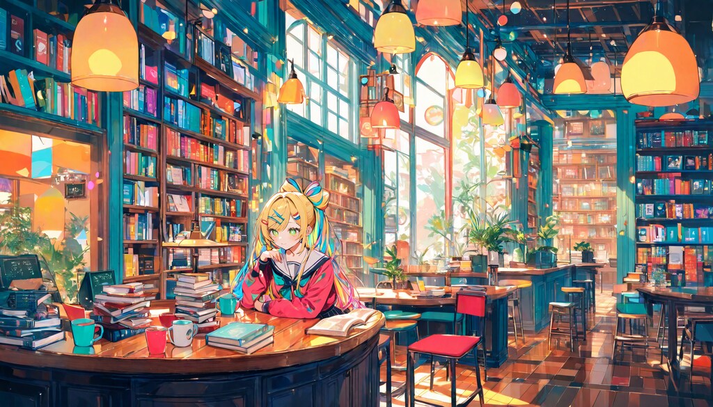 本屋＆カフェ３ - 立伝都々 / にじさんじ