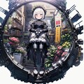ロボ娘とお花屋さん！ 5枚目