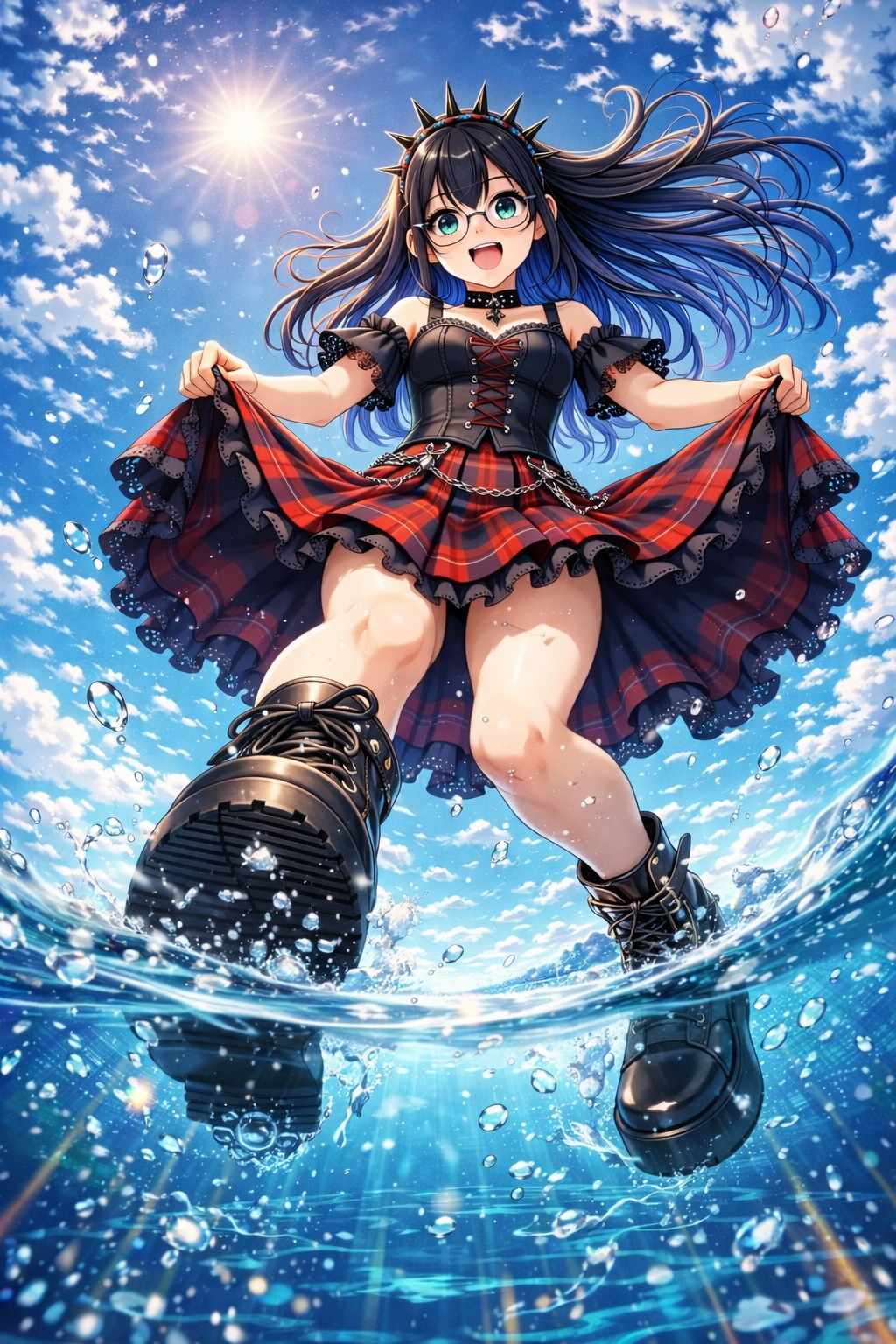 水面の向こうからこんにちは | の人気AIイラスト・グラビア