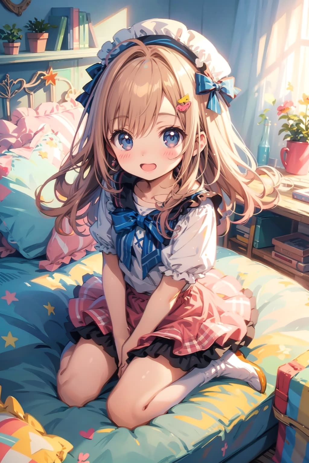 ヘッドドレスがアクセント