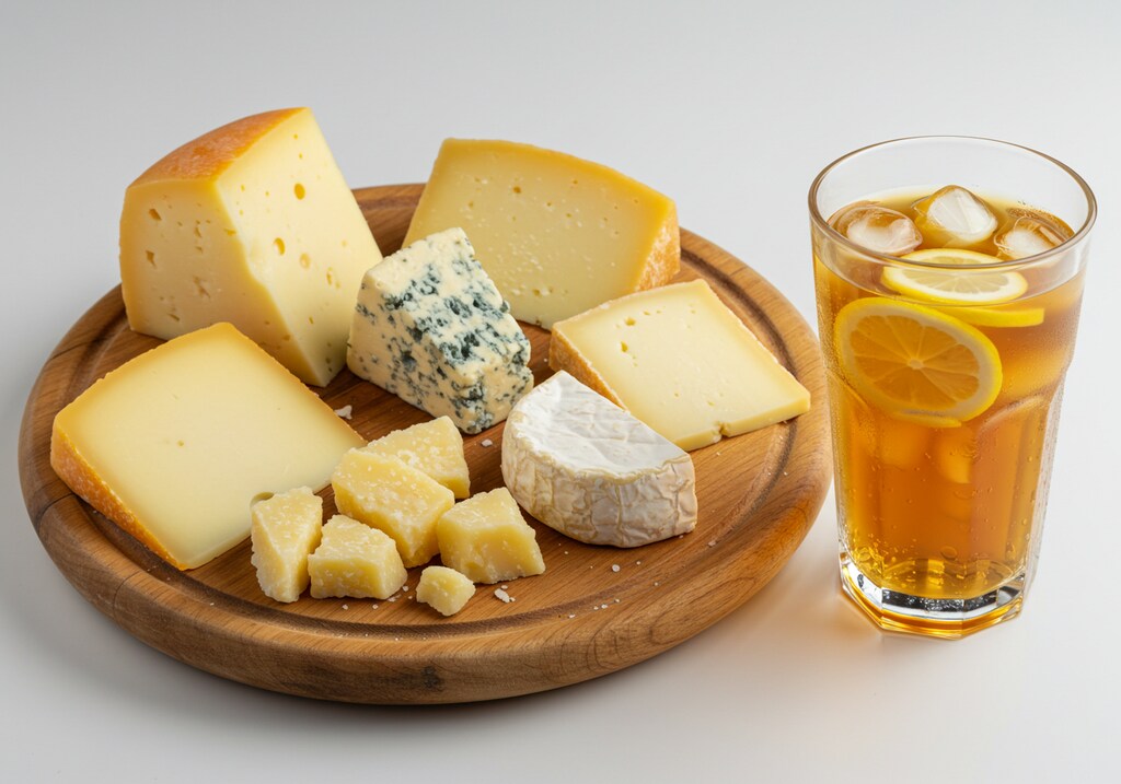 デザートのチーズセット