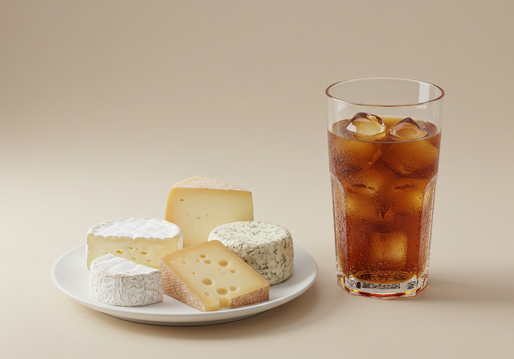 デザートのチーズセット