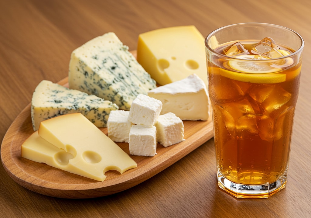 デザートのチーズセット