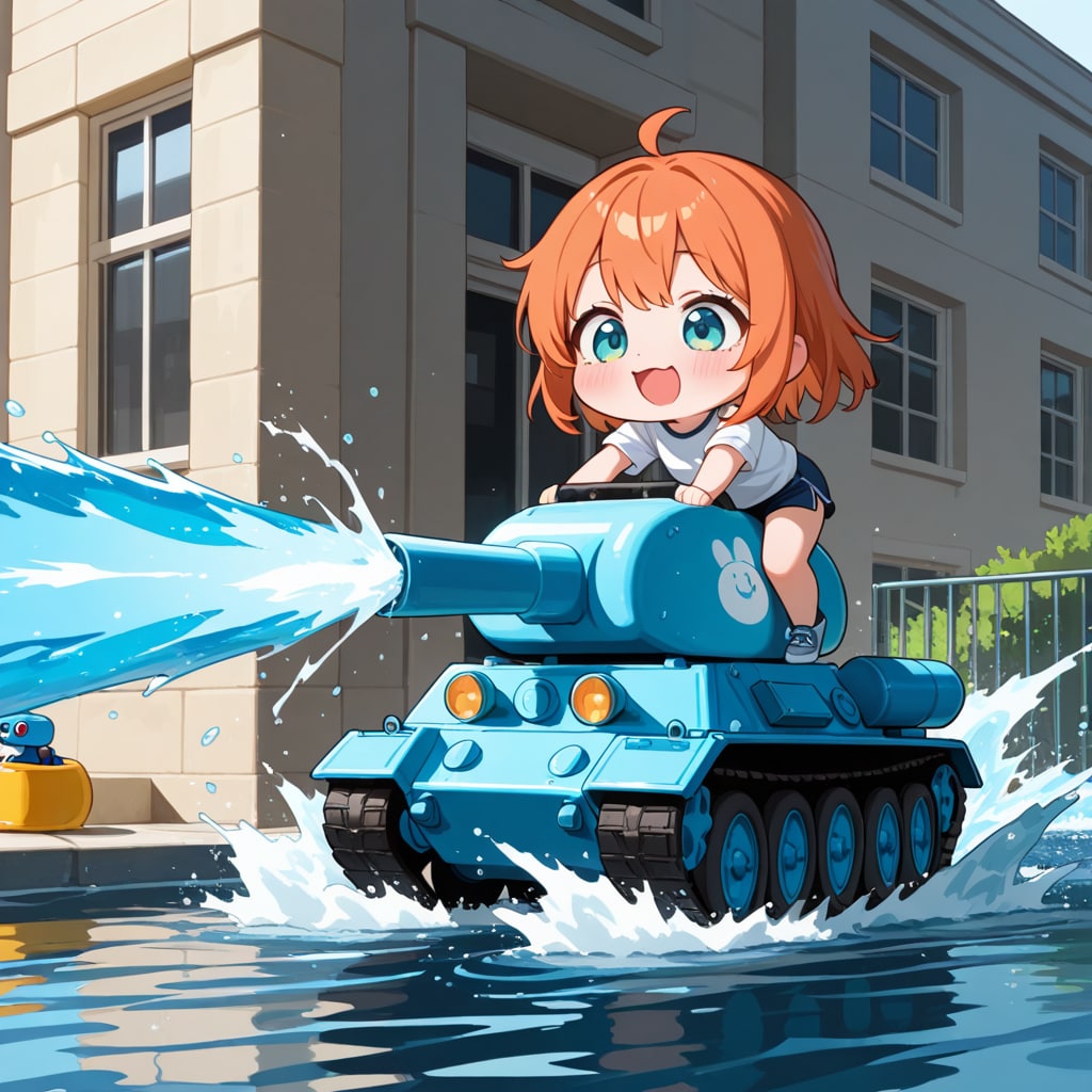 主砲、発射ーッ！