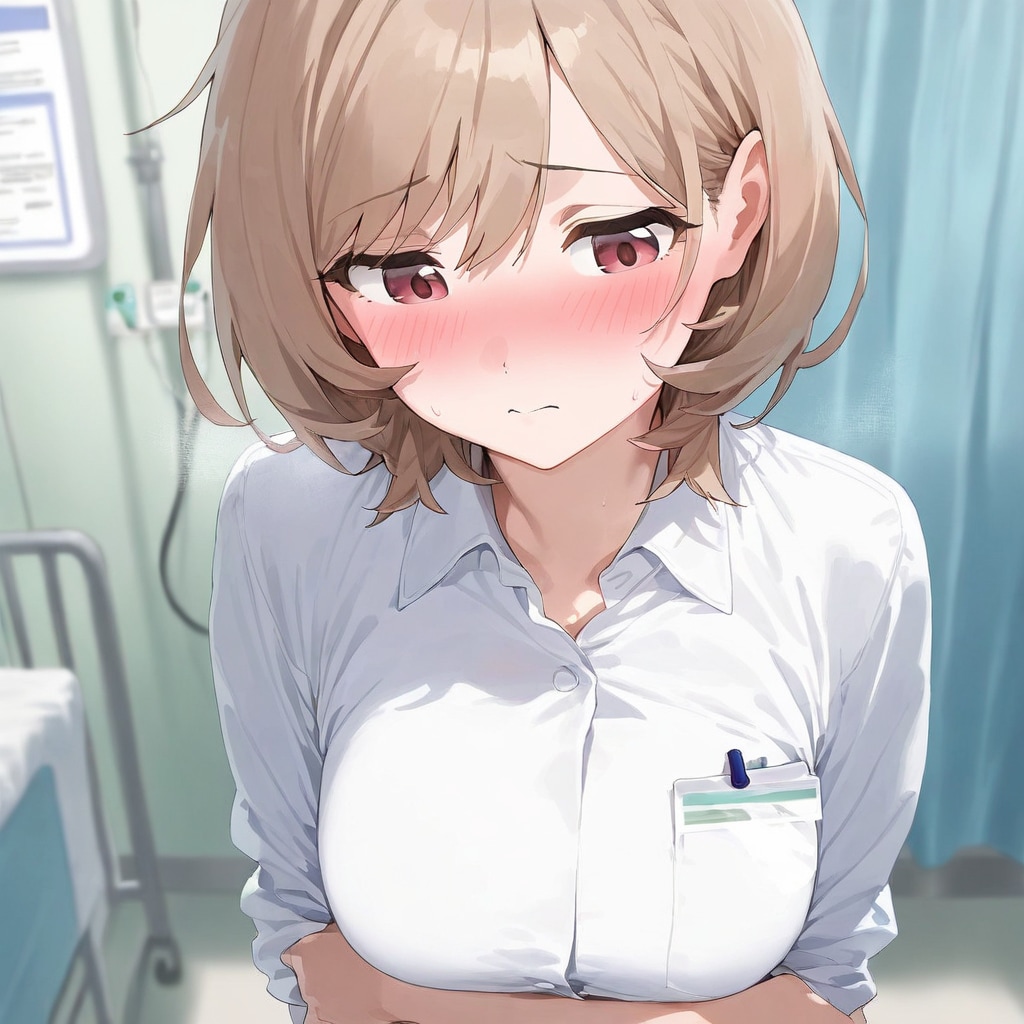 社内婦人科検診②たまに廊下ですれ違う子