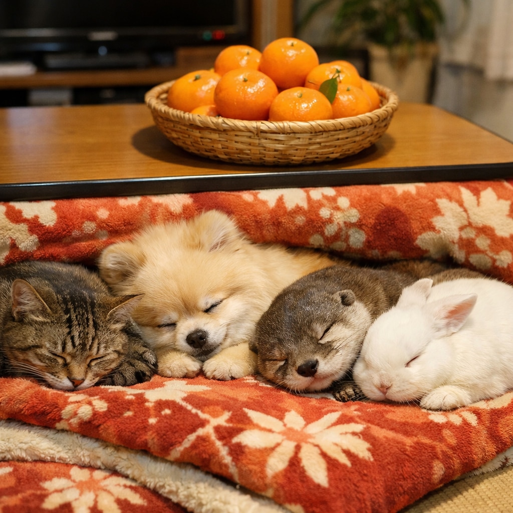 【動物】まだ夜は寒いね〜😪