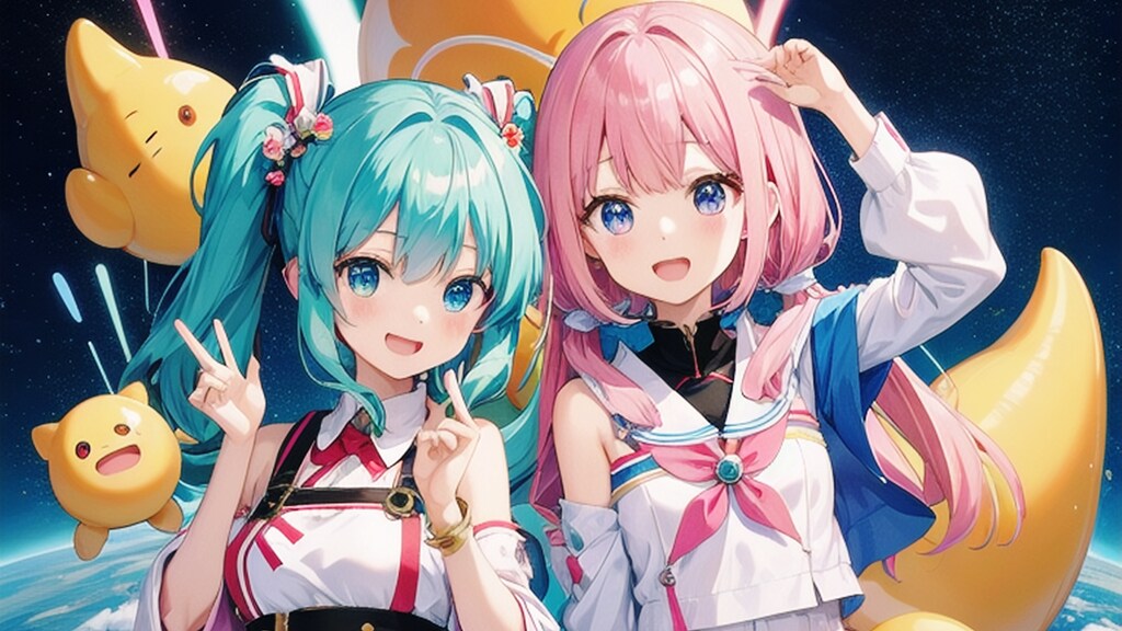 初音ミクと誰かさん