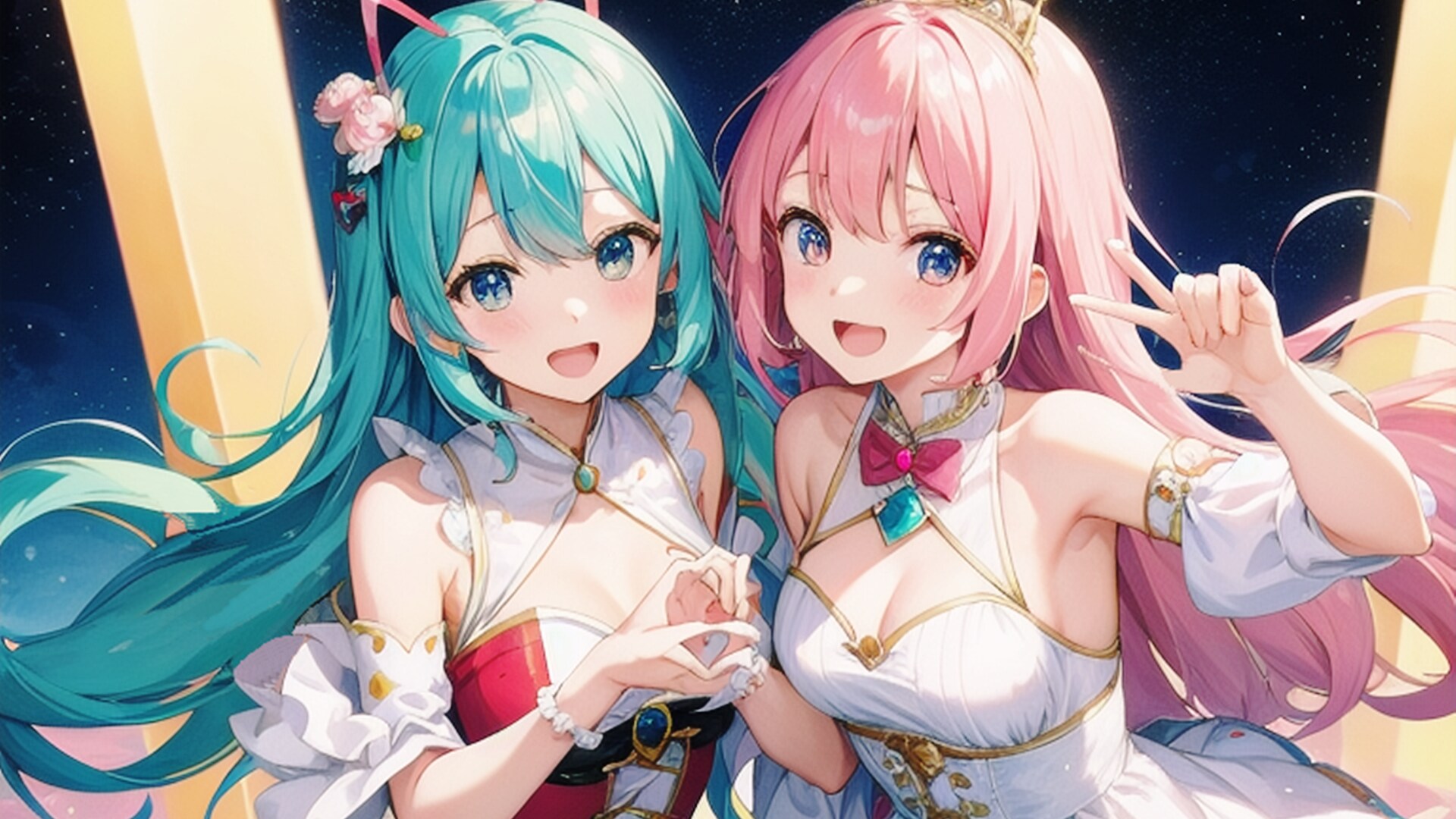 初音ミクと誰かさん