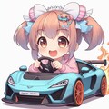 文字入れガチ勢のレース 2枚目