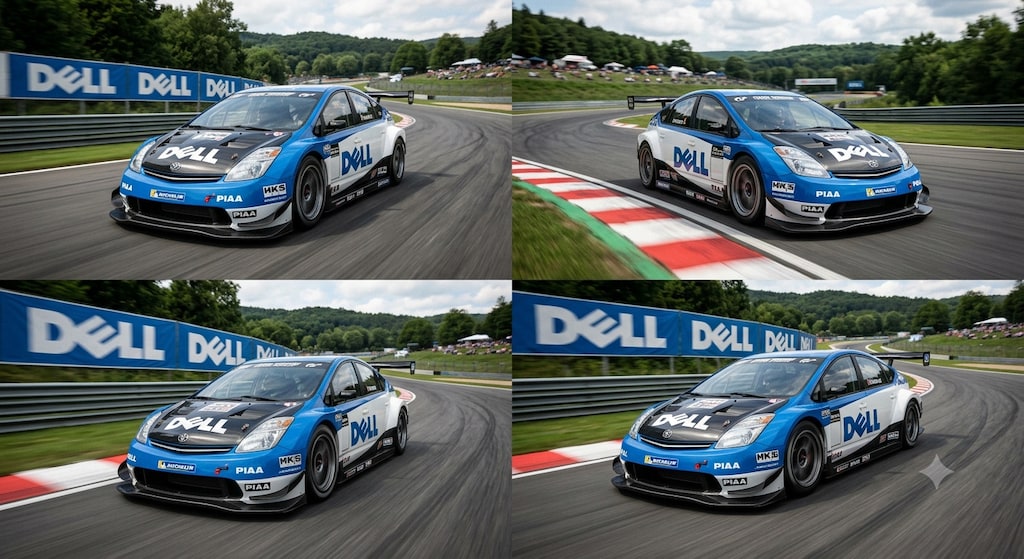 DELLプリウスレーシングカー