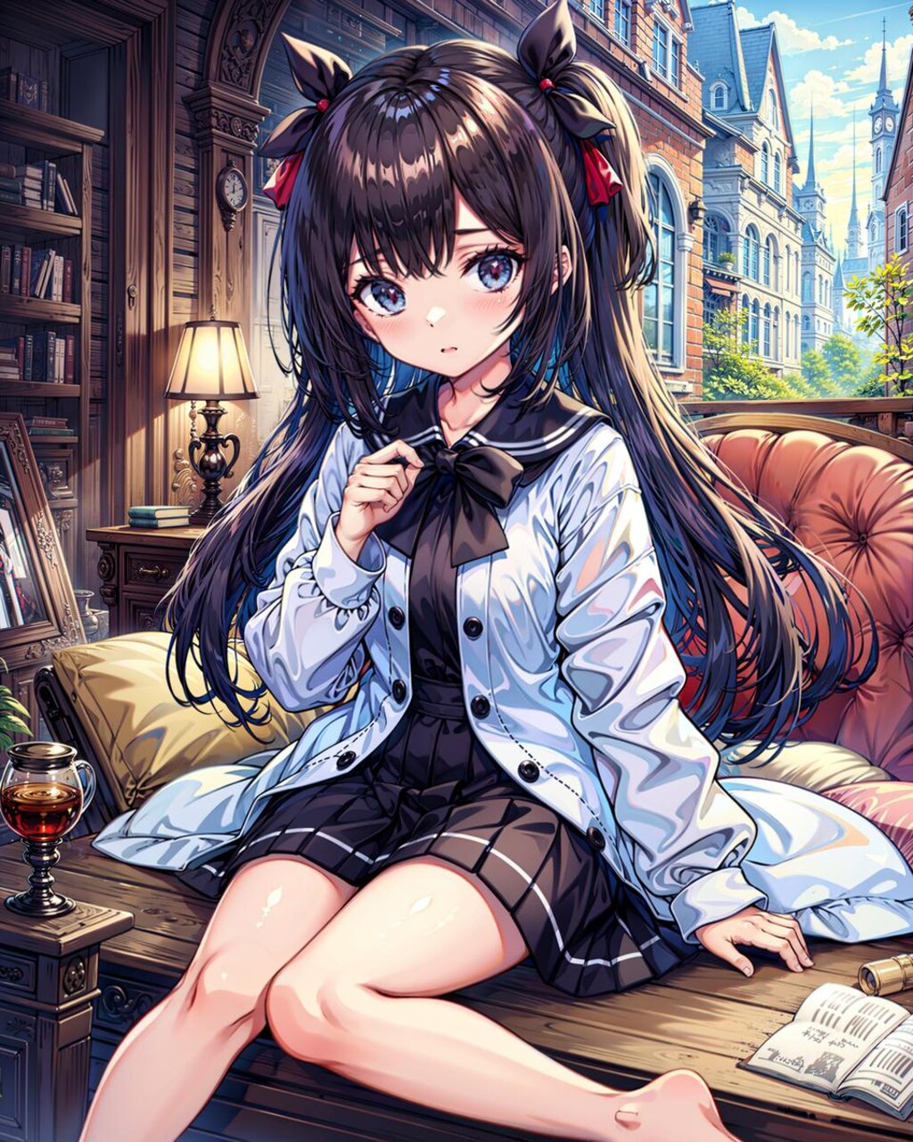 撮影を受ける少女 📸👧