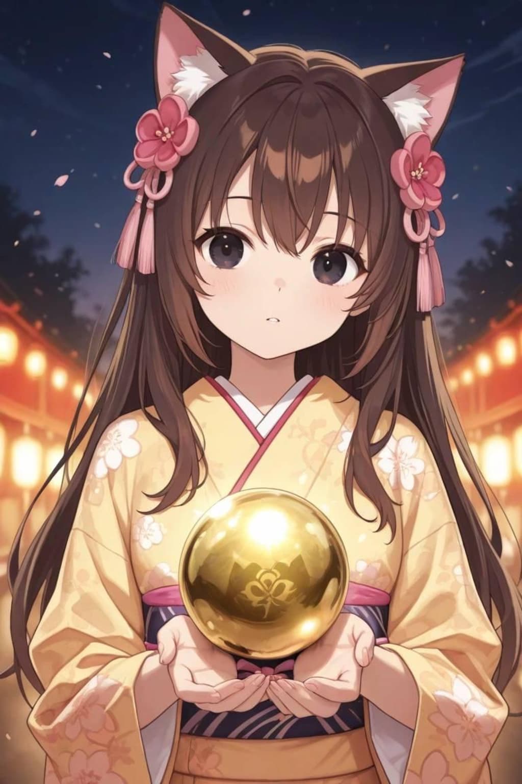 お昼のゴールデンボール