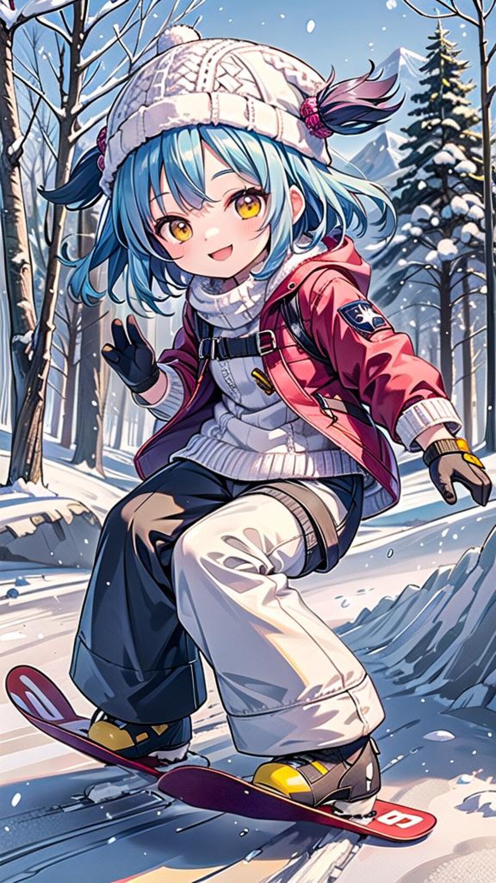 かえでちゃんですよー🍁雪遊びポートレートコレクション🍁