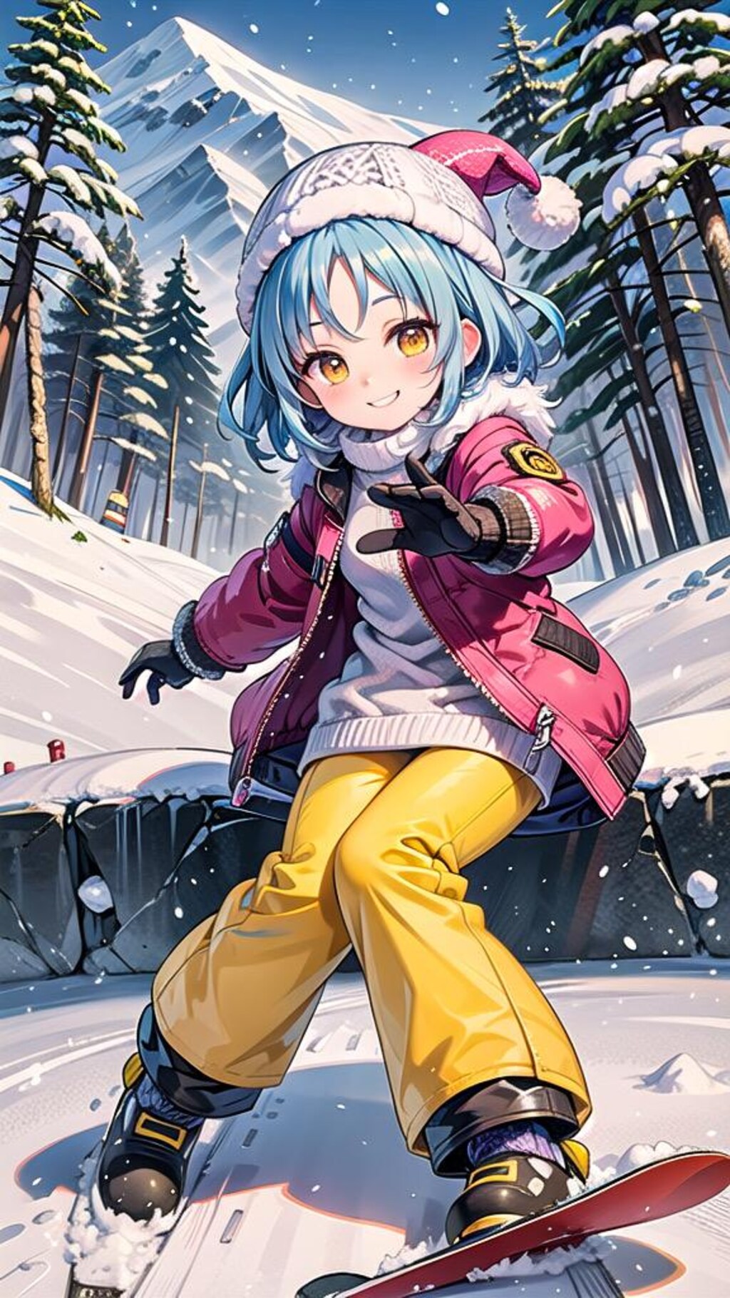 かえでちゃんですよー🍁雪遊びポートレートコレクション🍁