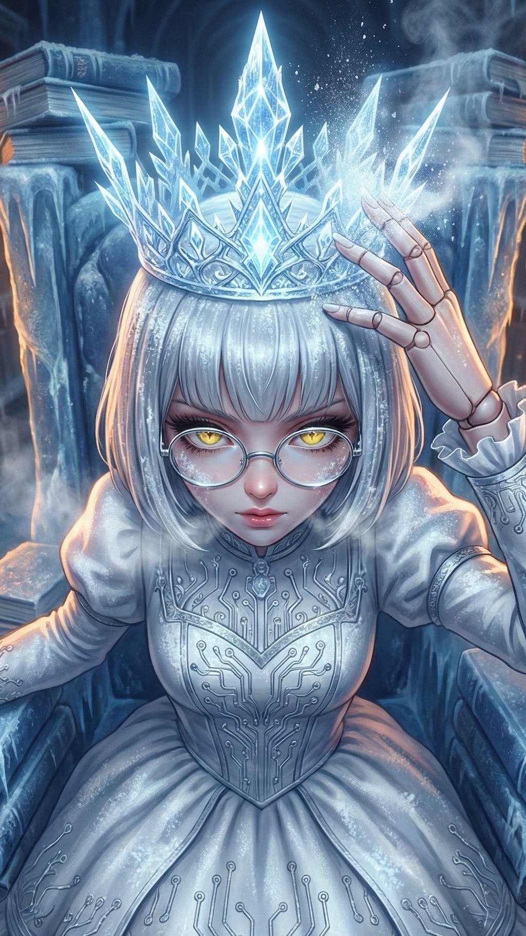 氷晶のフラクタル・ティアラ / Fractal Ice Tiara