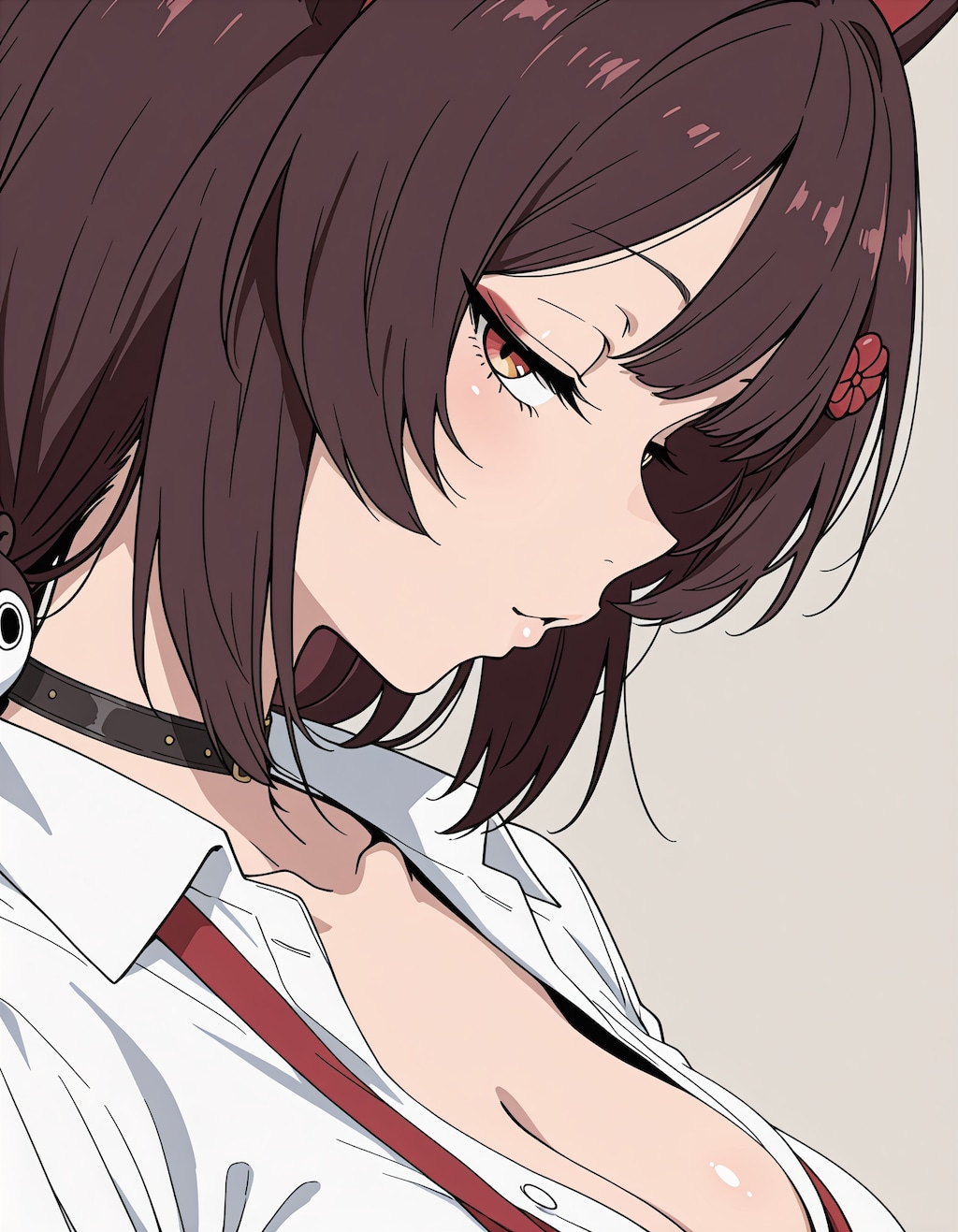 制服ジト目とこ