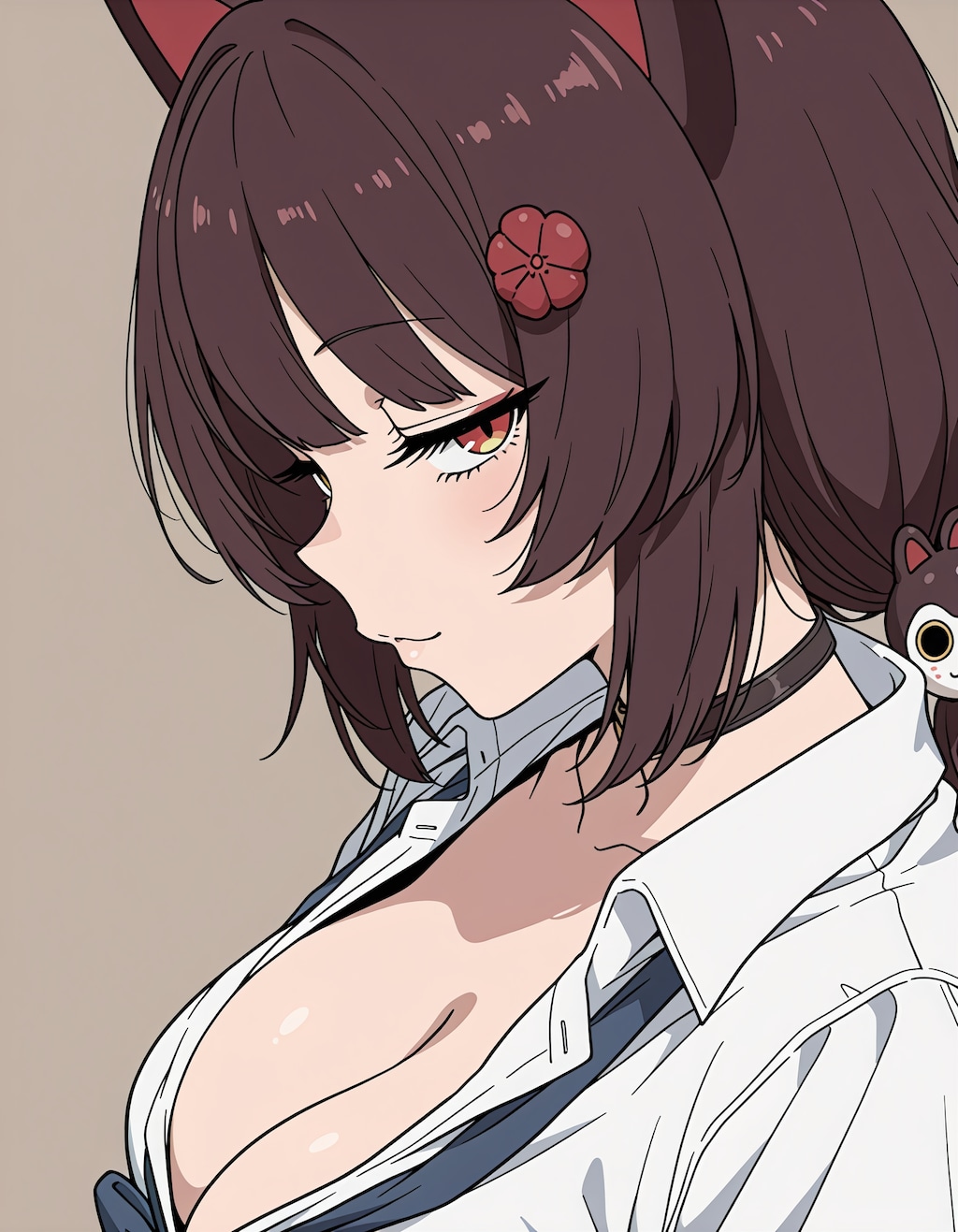 制服ジト目とこ
