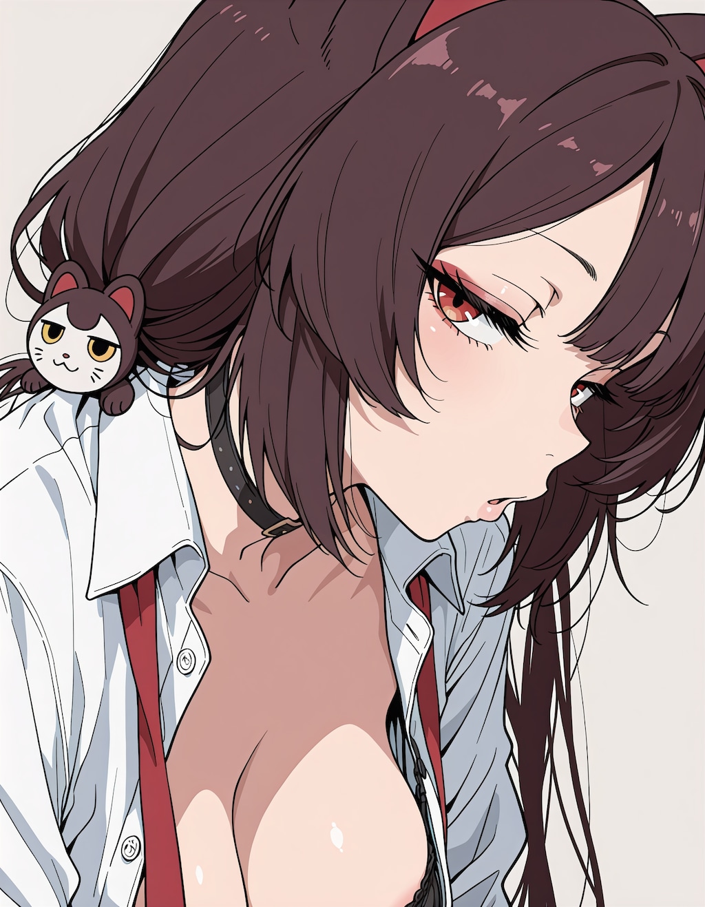 制服ジト目とこ
