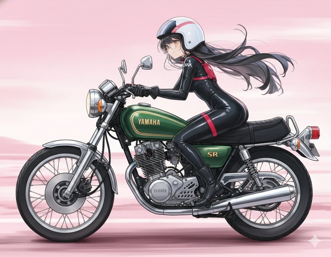 <うちの子ちゃん>ばいく | の人気AIイラスト・グラビア