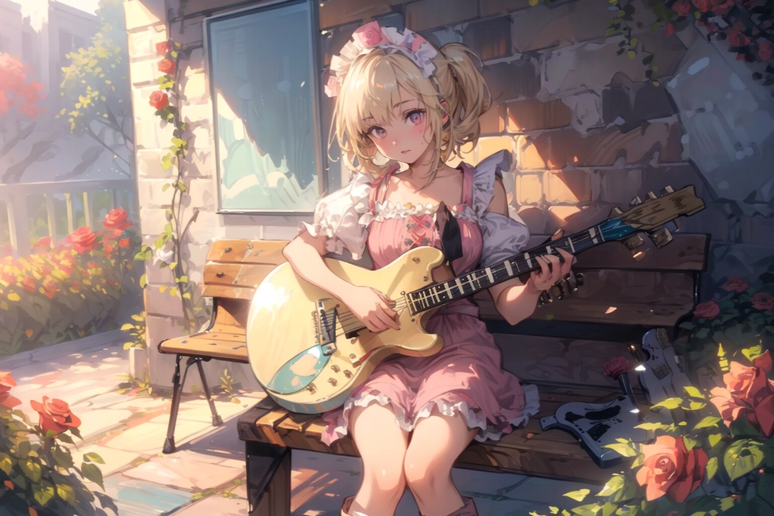 ウクライナ風衣装の少女 | の人気AIイラスト・グラビア