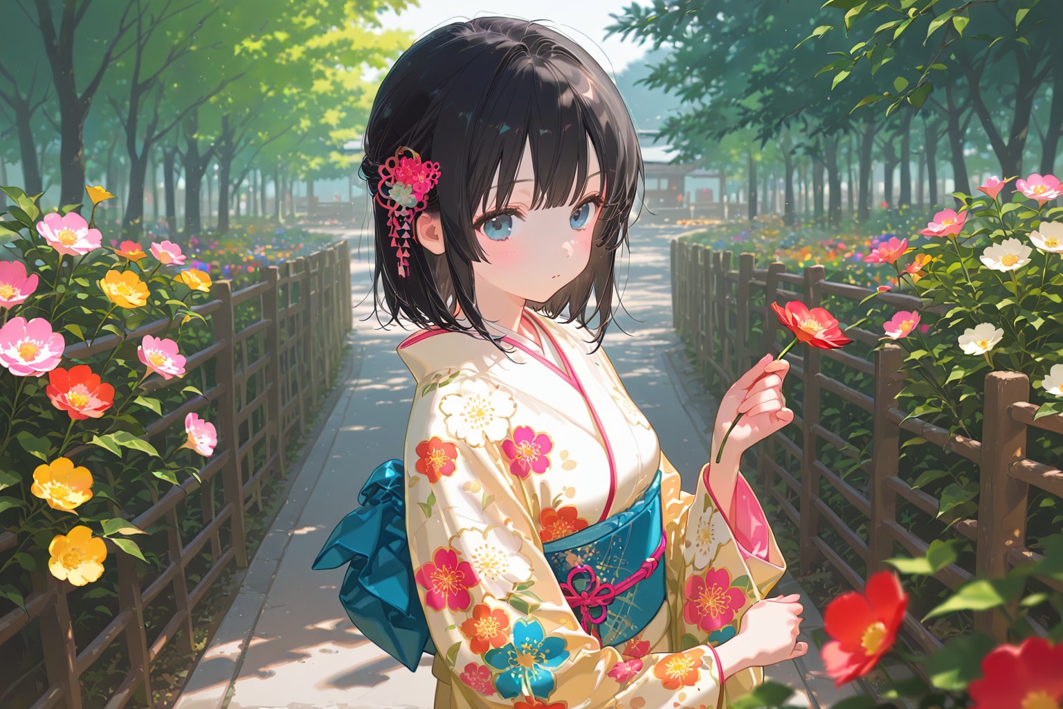 晴れ着(PEGASUS) | の人気AIイラスト・グラビア