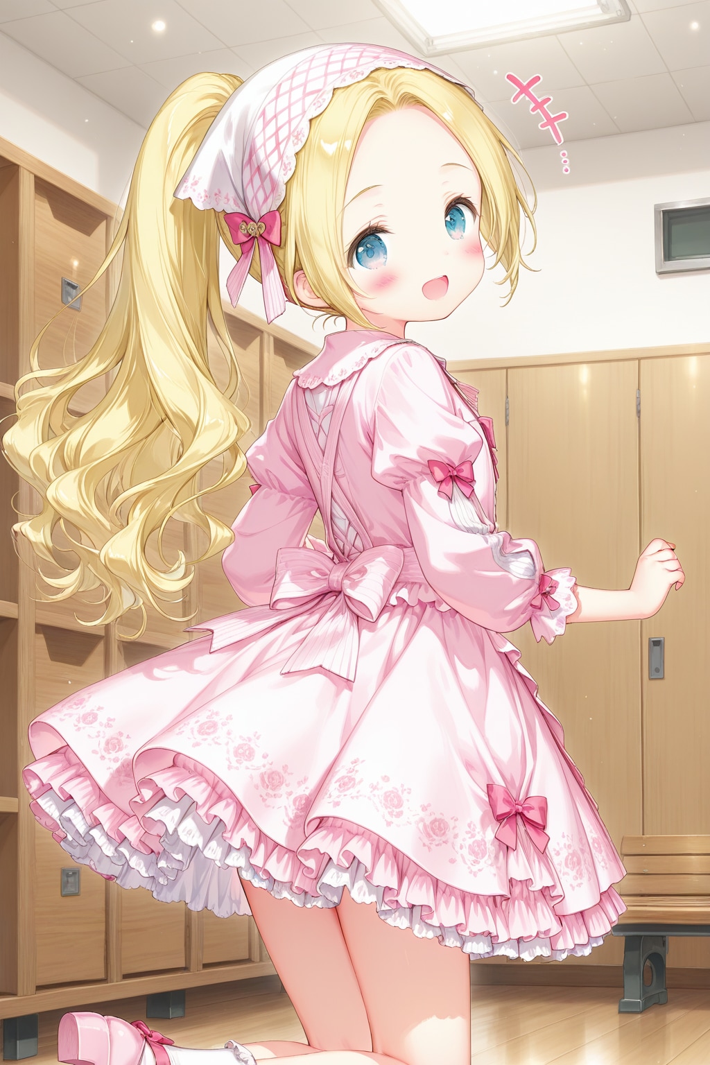 Kaja og Enya på sød lolita-manér　（甘ロリファッションのカヤちゃんとエンヤちゃん）