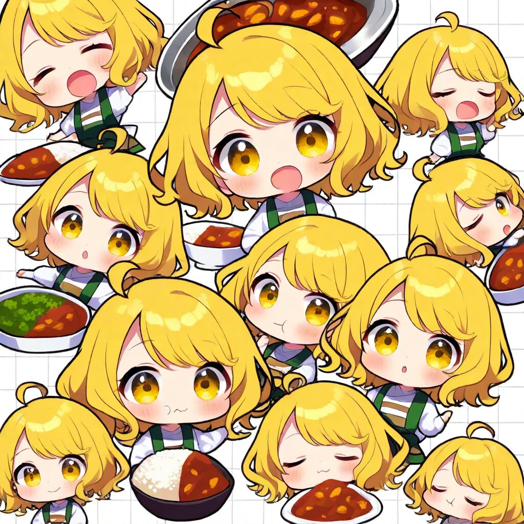 カレー大好きユイちゃん