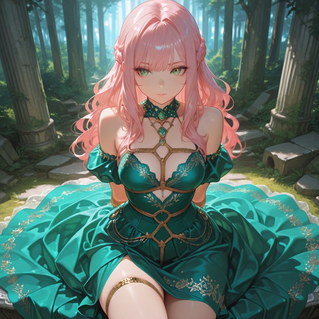 月光に囚われたエメラルドプリンセス