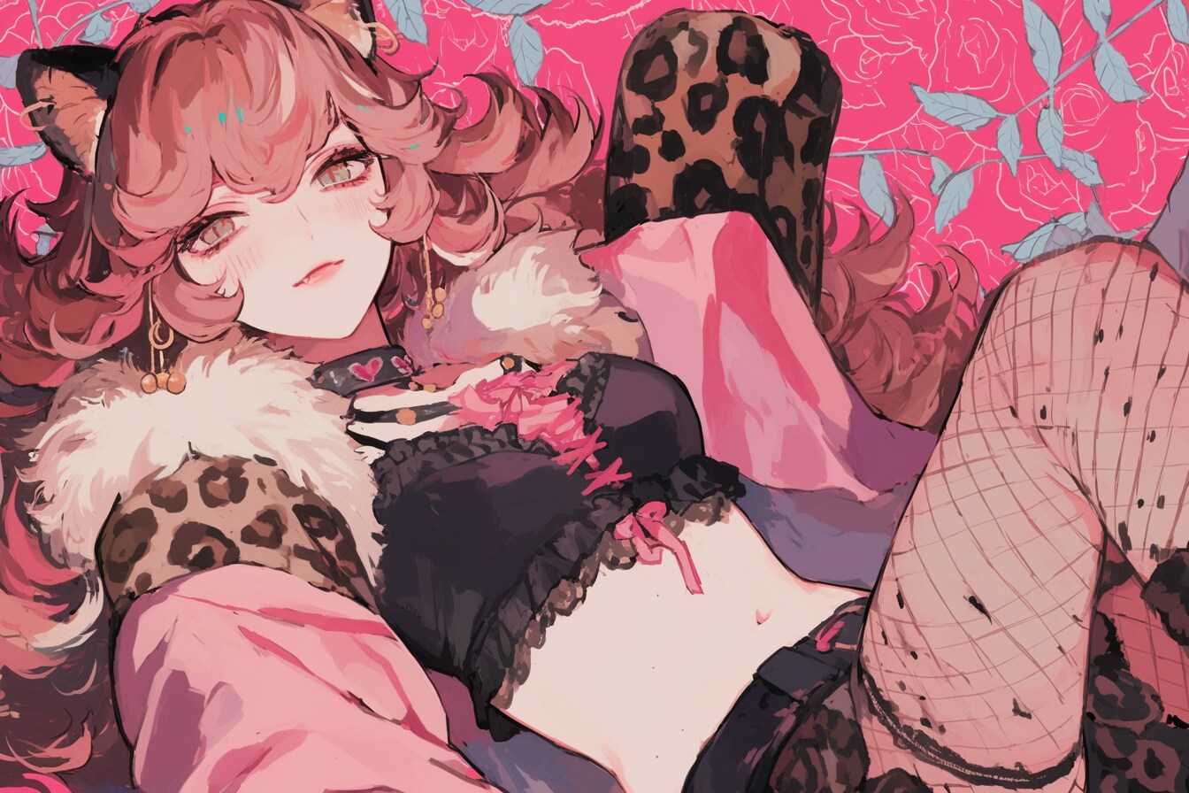 猫色ランジェリー